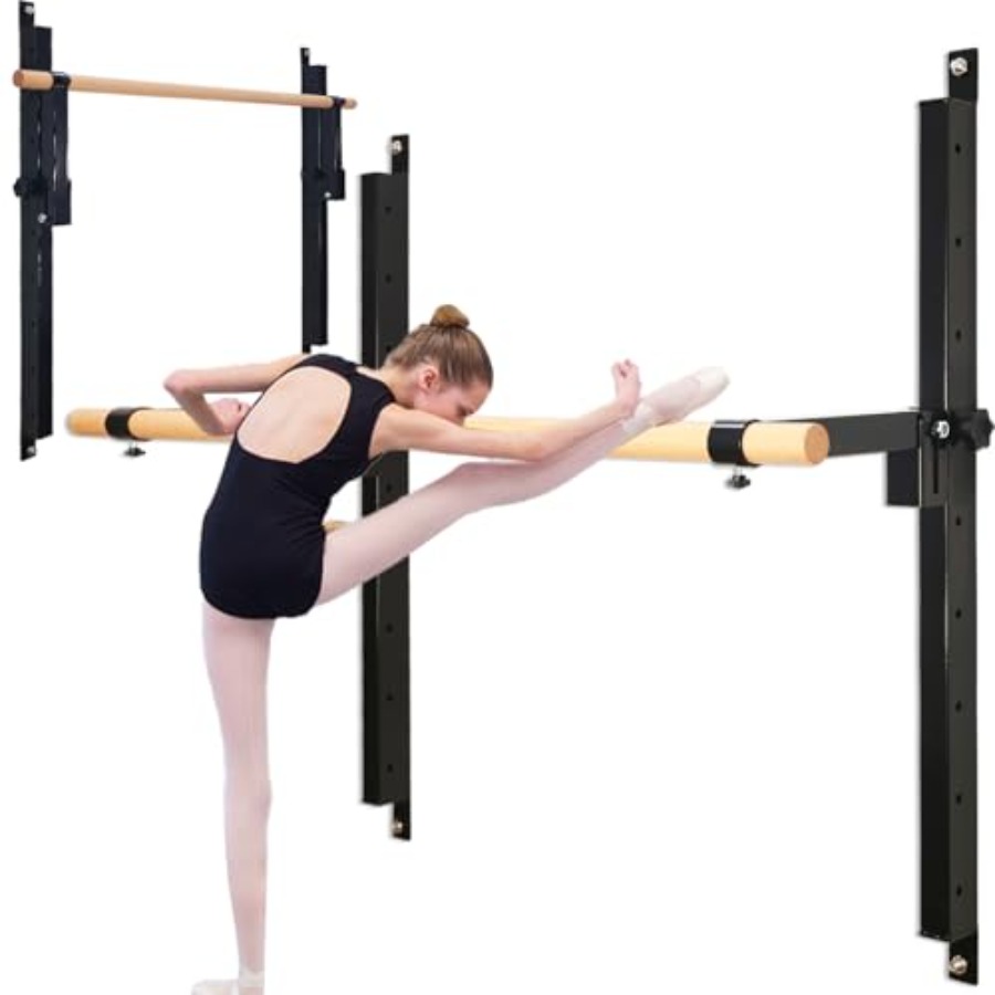 Home Gym Foldable - Настенный балетный станок (барре) регулируемой высоты