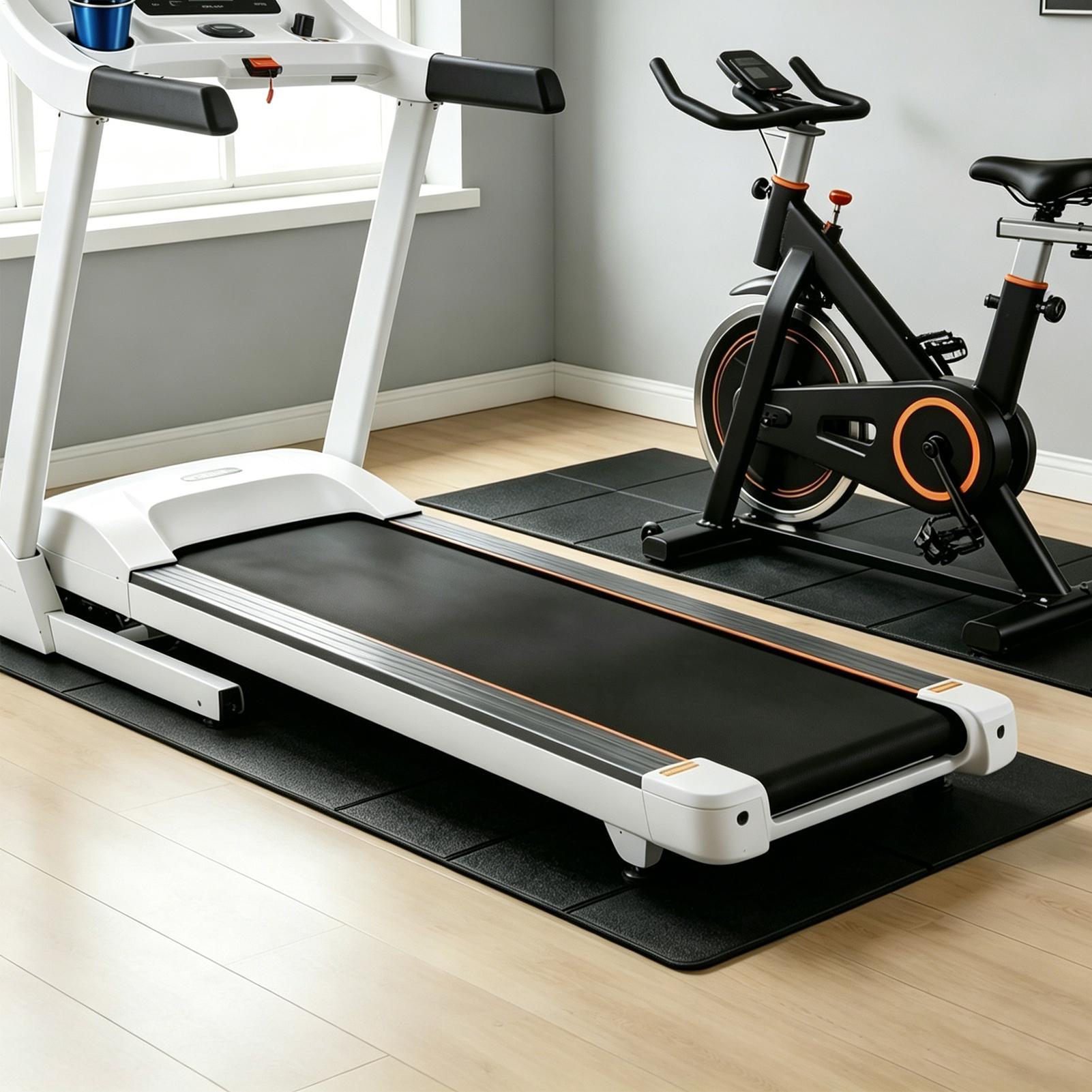 Home Gym Equipments - Накладки для беговых дорожек, нескользящие, влагопоглощающие,