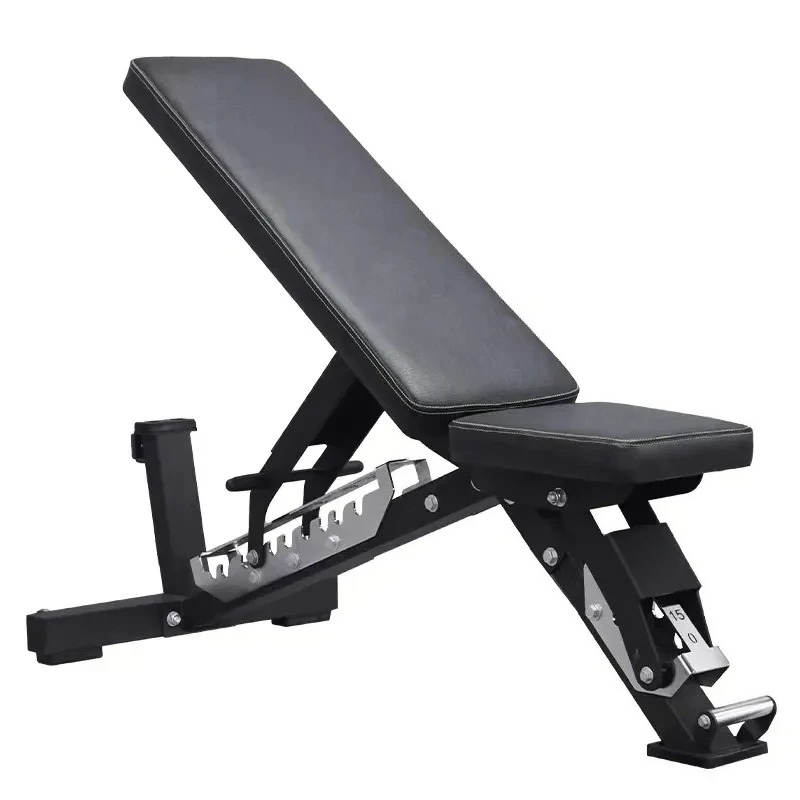 Home Gym Foldable - Регулируемая складная скамейка с гантелями —