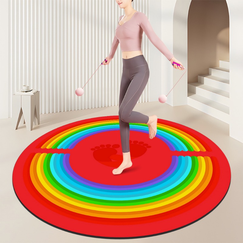 Коврик для фитнеса с радужной  – обзор и цена Home Gym Diy