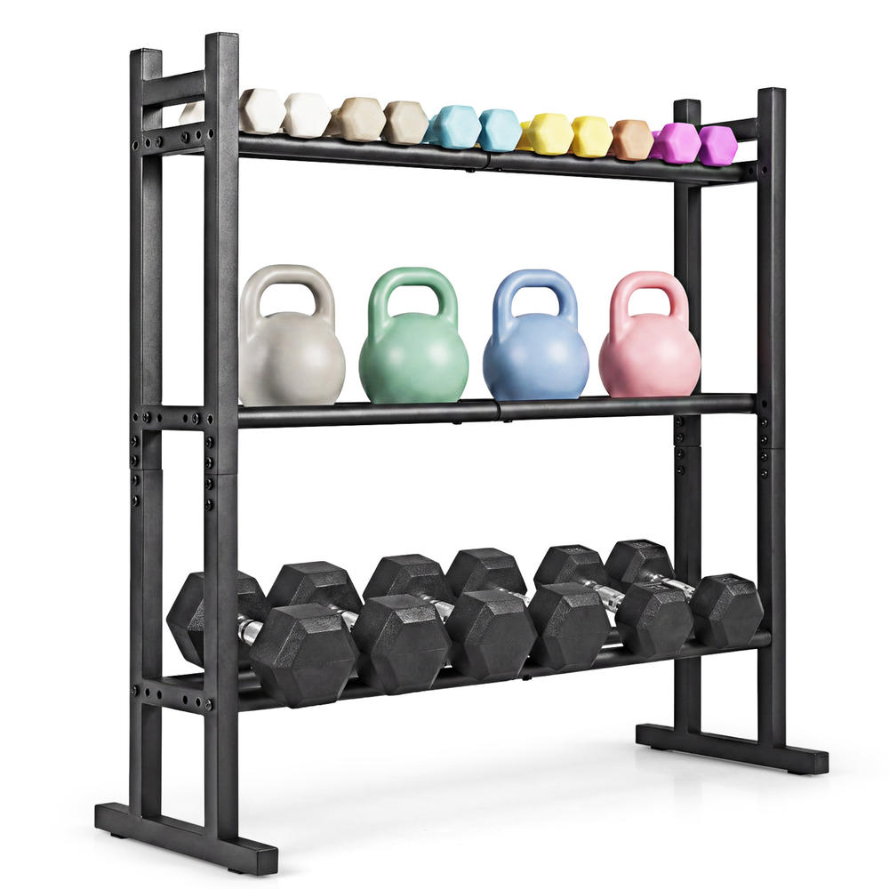 Усиленная 3-ярусная стойка для – обзор и цена Home Gym Equipments