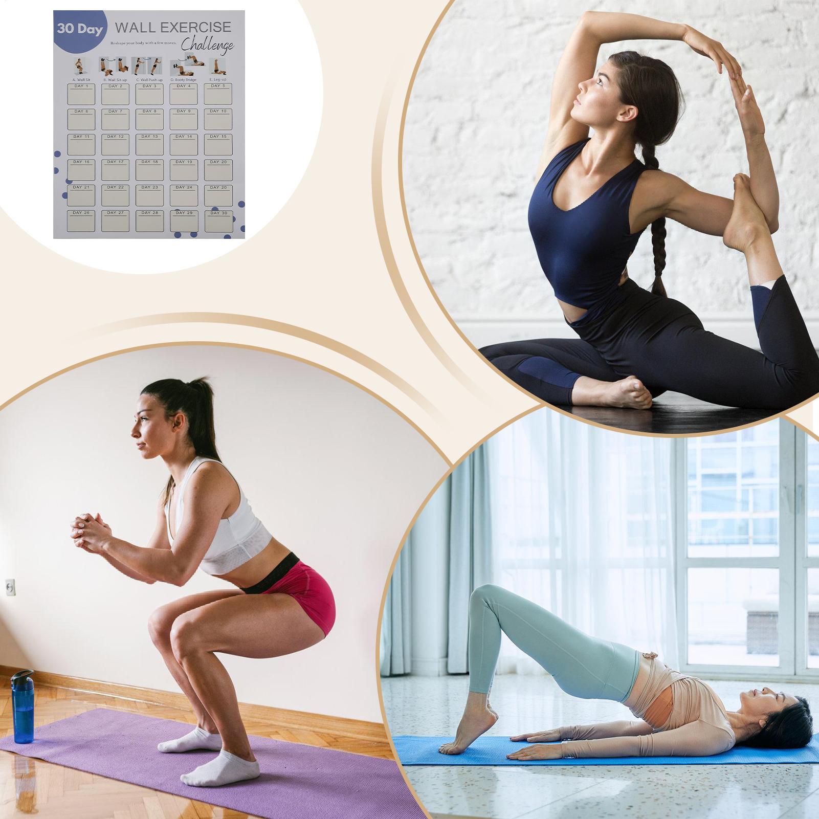 Настенный фитнес-планировщик,  – обзор и цена Workout Plan Home Gym